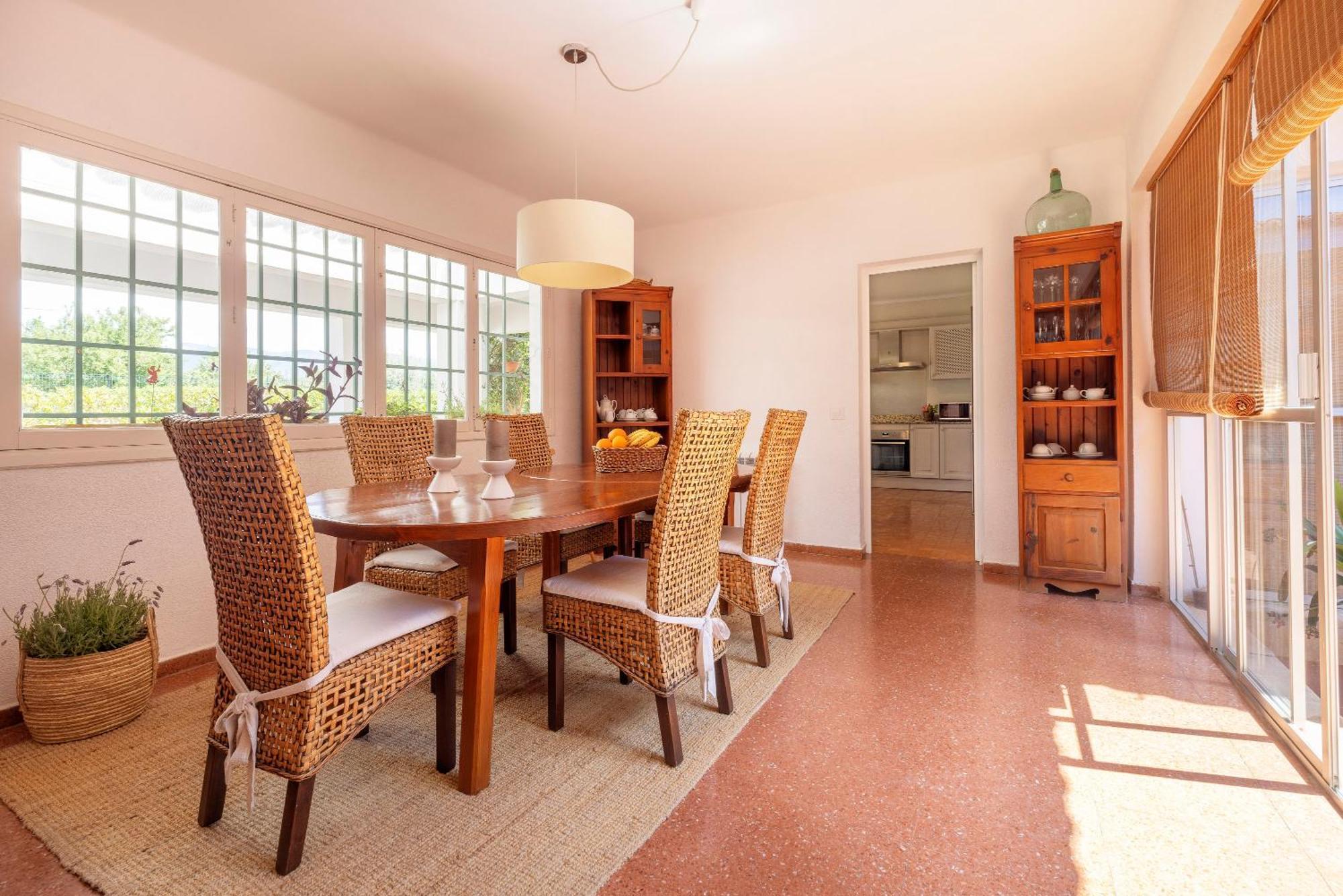 Ideal House For Two Families With Pool And Barbecue Palmanyola Luaran gambar