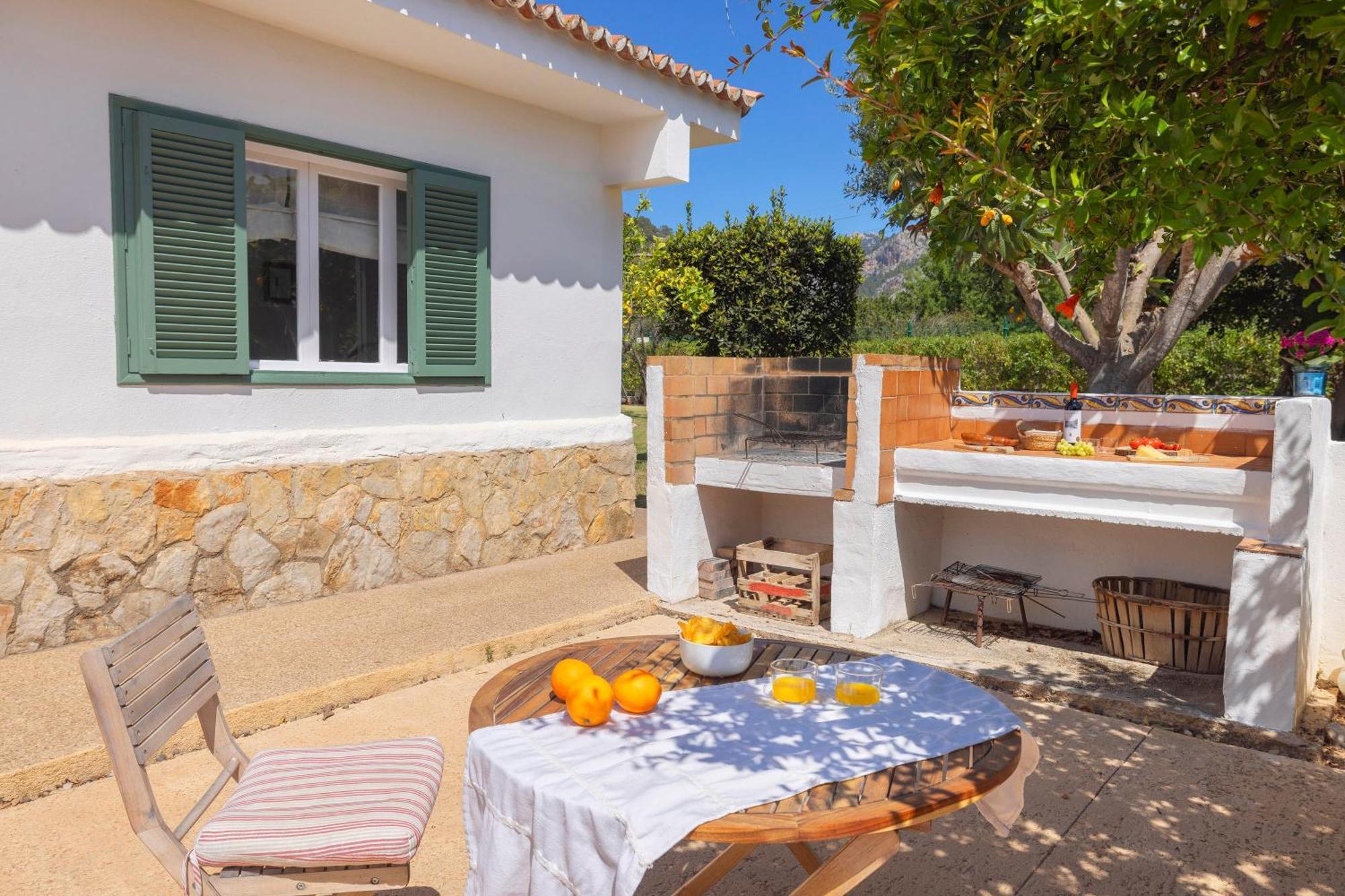 Ideal House For Two Families With Pool And Barbecue Palmanyola Luaran gambar