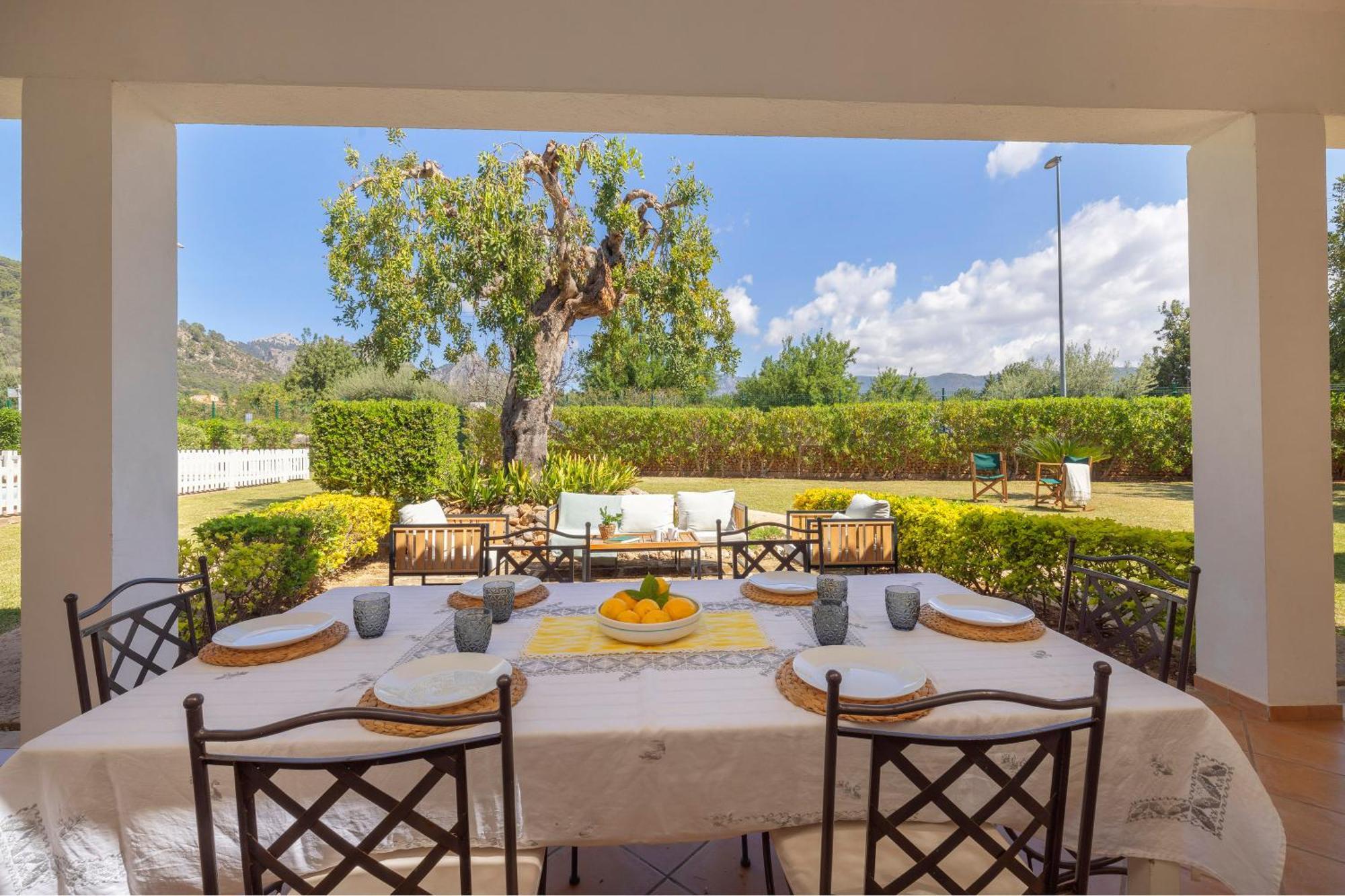 Ideal House For Two Families With Pool And Barbecue Palmanyola Luaran gambar